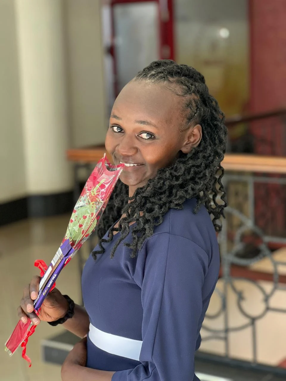 Temporary Sisterlocks style 5 at Locstime254 Nairobi